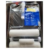 Smooth Wall & Ceiling Paint Rollers & Pan