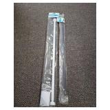 2 Cnt Curtain Rods 1 Cafe Curtain Rod & 1 Spring