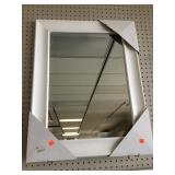 White Wall Mirror
Approximately 21X27