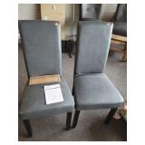 2 Cnt.  Acadian/Normandy/Brunswick  Chairs Grey