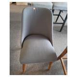 Grey Cloth Chair