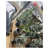 3 ct. of Small Faux Trees