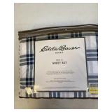 Eddie Bauer Plaid Twin XL sheet set