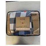 ColourYourHome Black Twin Fleece Sheet set
