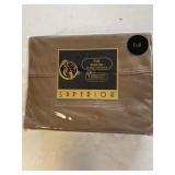 Superior Brown Full Size Sheet Set