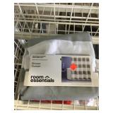 Room Essentials Shower Curtain
Gray and white