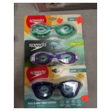 3 ct. of Kids Goggles Speedo