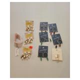 8 Cnt Earrings,  1 Ring & 1 Bracelet