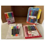 Group Lot of Pens, Pencils, Markers