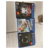 3 ct. of Playstation 4 Games New in Package