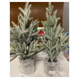 2  12 in  Artificial Trees in TinPots