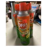 3 Cans Off Outdoor Fogger