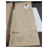 Rectangular Espresso Computer Desk (39in)