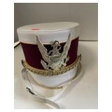 Vntg Marching  Band Shako/Hat  No Plume