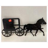 Metal Amish Wall Decor 16x7.5in