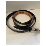 Two Belts  Size 36 One is a Money Holder