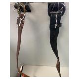 2 Leather Belts Size 38 & 32