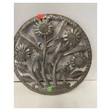 Metal Wall Decor Hand made in Haiti 14in