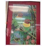 Large parrot picture.  21x 30.