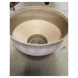 Vintage Milk strainer. 12.5in diameter.