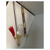 Ornate sword & Scabbard. 24in total length.