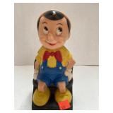 Vintage Soft Pinocchio Bank
