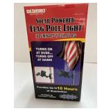Solar Powered Flagpole Light
