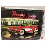 Tin sign. Rosies Diner.  12x16in