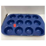 Longaberger muffin pan.  Heavy