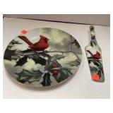 Hautman Brothers Collection. "Cardinal in Holly"