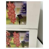 2 Solar String Light sets.