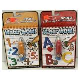 2 Melissa & Doug WATER WOW books.
