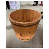 Vintage Wood Bucket/Planter
