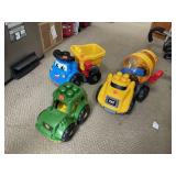 3 ct. - Plastic Truck Toys