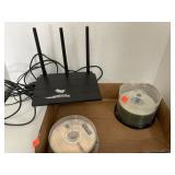 TERK router (?) & blank cd