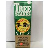 Box of tree stakes.
