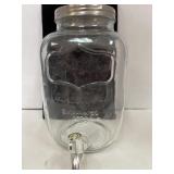 Glass Dispenser. Yorkshire.  1 gallon size (?)