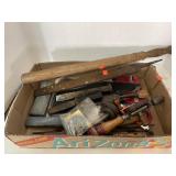 Group Lot Vintage Tools: Files, Hand Drills, etc