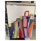 Abstract Canvas Art Piece (app 4x3ft)