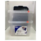 2 ct. - Stackable Half Totes