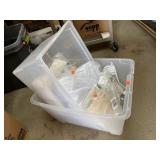 Tote Full of Curtains, Pocket Panels, etc