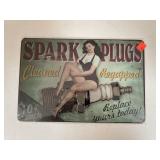Vintage-Looking Metal Repo Sign (12x8in)
