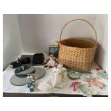 Group Lot Basket, Decor, Sunglasses, & More