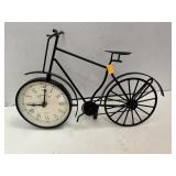 Bike Clock. Metal. 14x9.5in