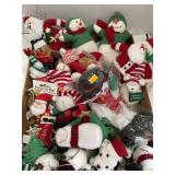 Lot of small Christmas plush / ornaments