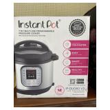 6 qt. Instant Pot. Programmable pressure cooker.