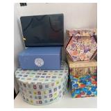Six Decorative Boxes