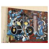 Canvas Wall Hanging Approx 36x47in