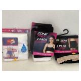 Ladies undergarments. 3pkgs total. Slipshorts