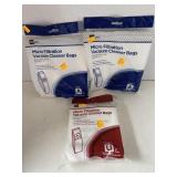 Micro Filtration  Vacuum cleaner bags.